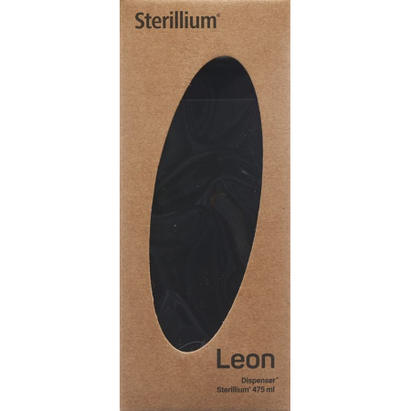 Диспенсер STERILLIUM 475мл LEON черный