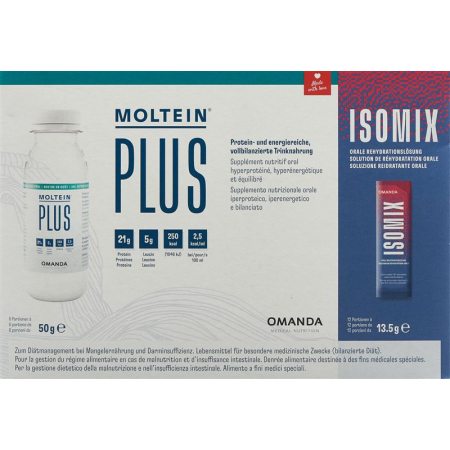 MOLTEIN PLUS 2.5 6 Fl 50 g + ISOMIX 12 Btl 13.5 g