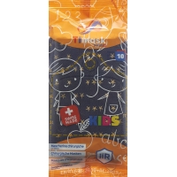 Одноразова медична маска TImask тип IIR KIDS Christmas 10 шт
