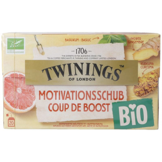 Twinings Motivation Boost Organic 20 пакетиков по 2 г