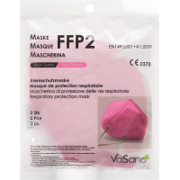 VASANO Maske FFP2 rosa versiegelt D/I/F