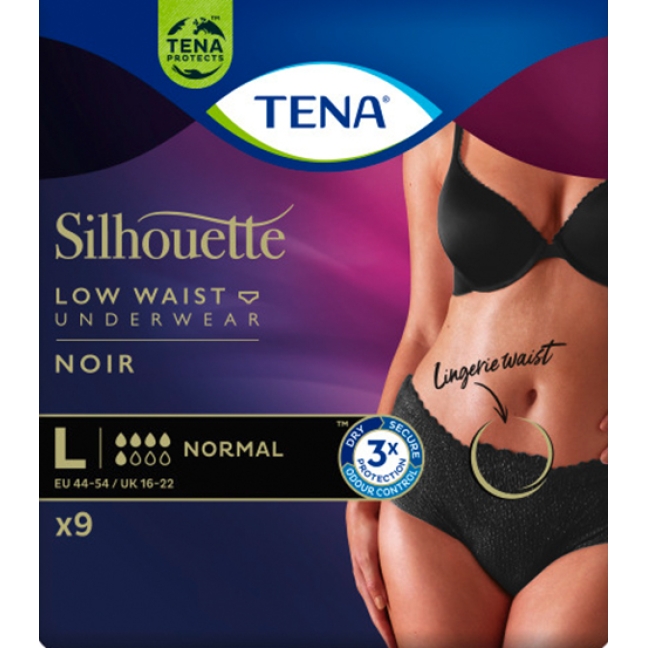 TENA Silhouette Normal L schwarz