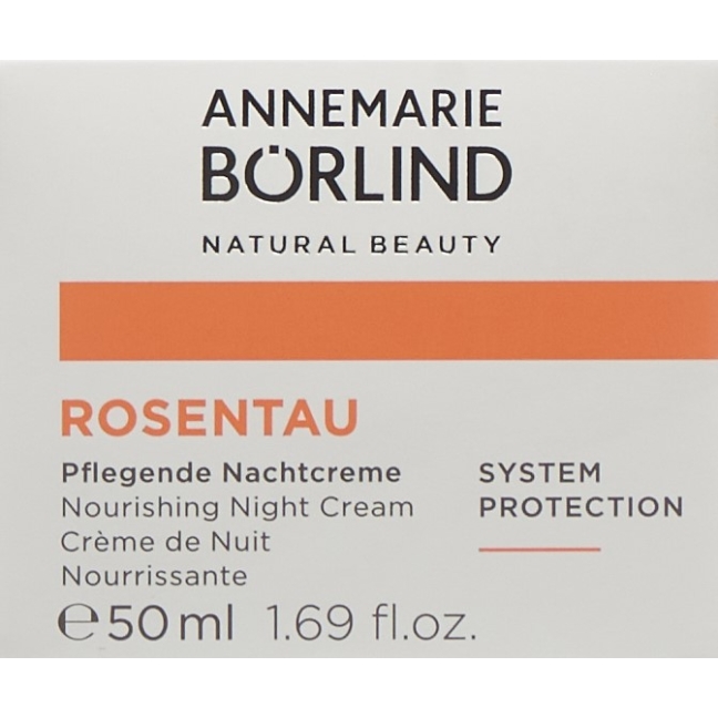 BÖRLIND ROSENTAU Pflegende Nachtcreme