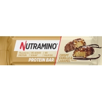 NUTRAMINO Протеиновый батончик с ванилью и карамелью 12 x 55 г