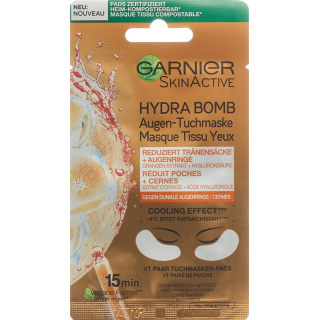 GARNIER Augen-Tuchmaske Orange Hyaluron