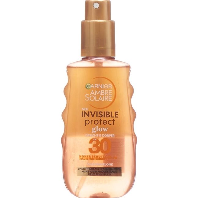 AMBRE SOLAIRE Invisible Prot&Glow Spr LSF30