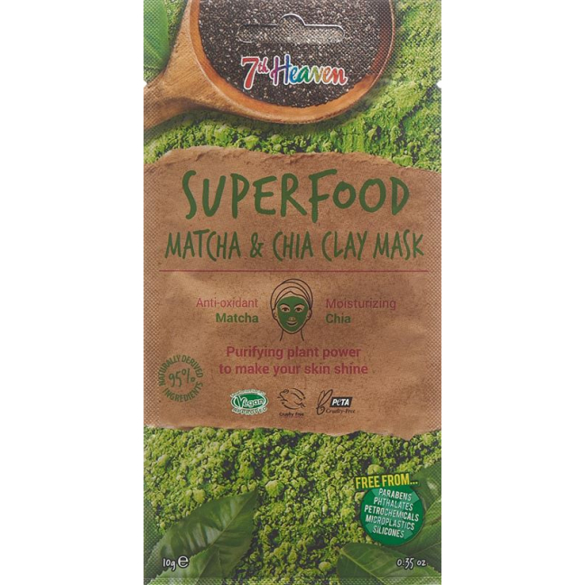 7TH HEAVEN Superfood Clay Mask Mat Chia