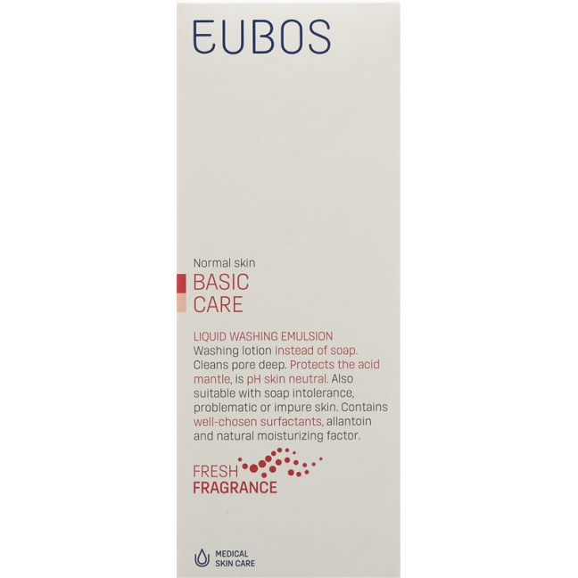 Мыло EUBOS жидкое парфюмированное розовое