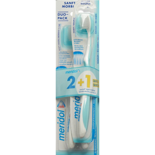 Зубная щетка MERIDOL Gentle 2+1 в подарок