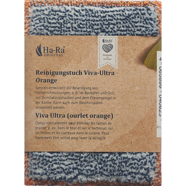 HA-RA Reinigungstuch Viva-Ultra orange