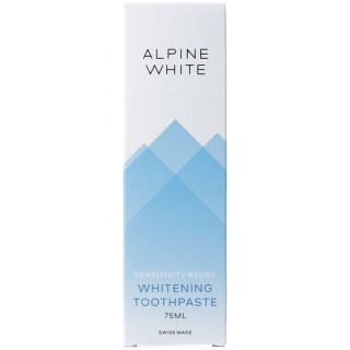 Зубная паста Alpine White отбеливающая, облегчение чувствительности, 75 мл