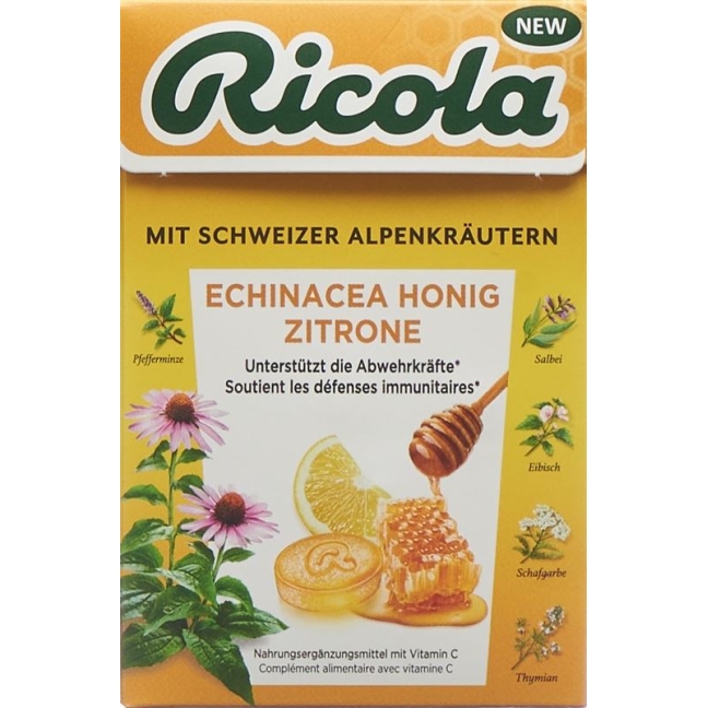 RICOLA Echinacea Honig Zitrone m Zucker