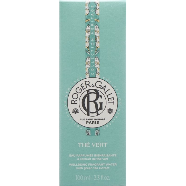 Roger &amp; Gallet The Vert Eau Parfumée Bienfais 100 мл