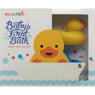 MUNCHKIN Baby's 1st Bath 18M+ Geschenkset