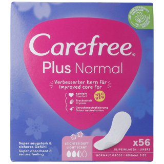 Carefree Plus Original 56 шт.