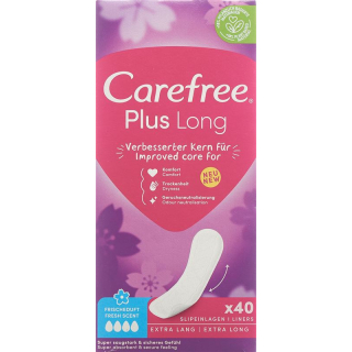 Carefree Plus Длинный свежий аромат 40 шт.