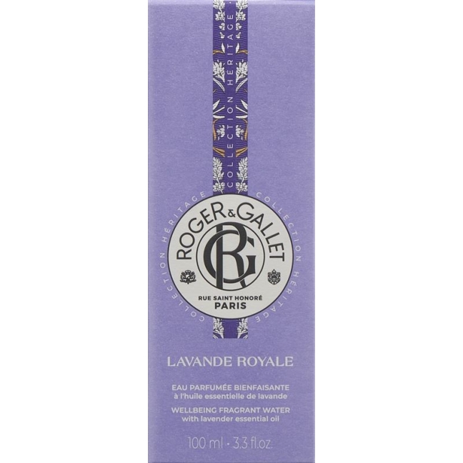 Roger &amp; Gallet Lavande Royale Eau Parfumée Bienfaits 100 мл