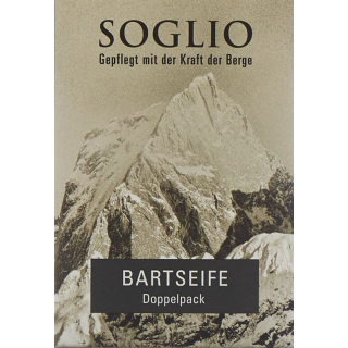 SOGLIO Bartseife ohne Dose