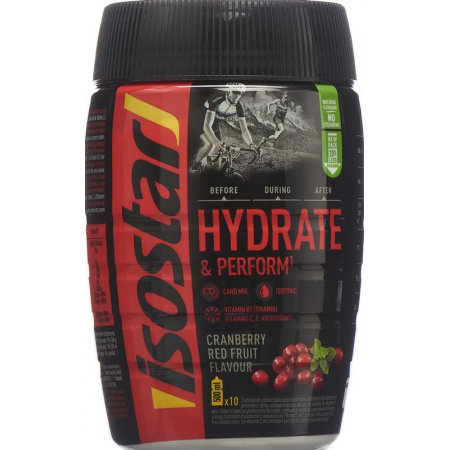 ISOSTAR Hydrate & Perform Plv Cranberry