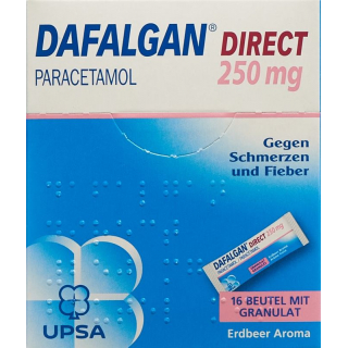 DAFALGAN Direct Gran 250 мг Клубника
