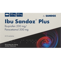 IBU Sandoz Plus пленочная таблетка 200 мг/500 мг