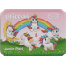 FLAWA Junior Plast Strips Unicorns Tin Box
