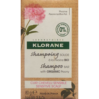 KLORANE Shampoo-Bar Pfingstrose Bio