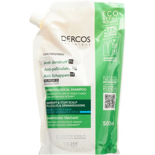 Vichy Dercos Anti-Dandruff DS Шампунь для жирных волос в упаковке, 500 мл