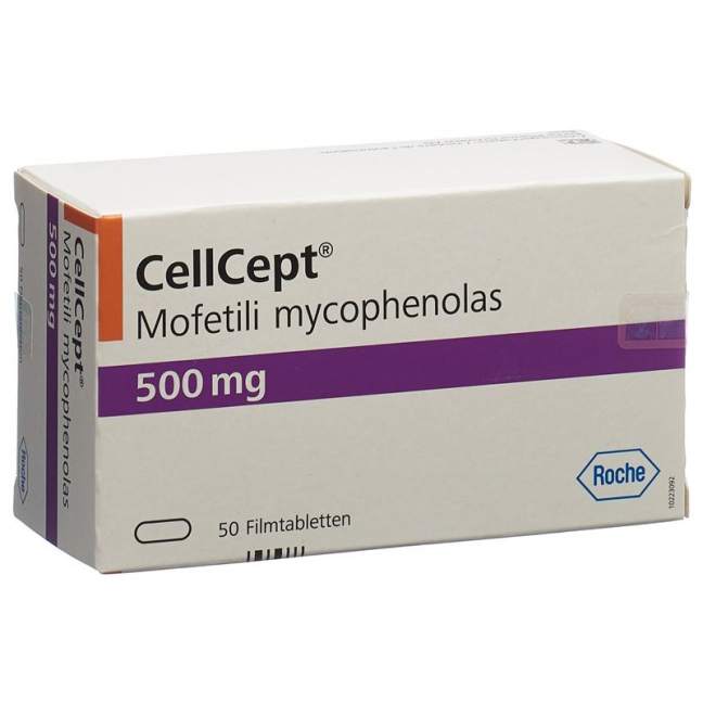 CellCept Filmтаблетки 500 мг 3 x 50 шт.