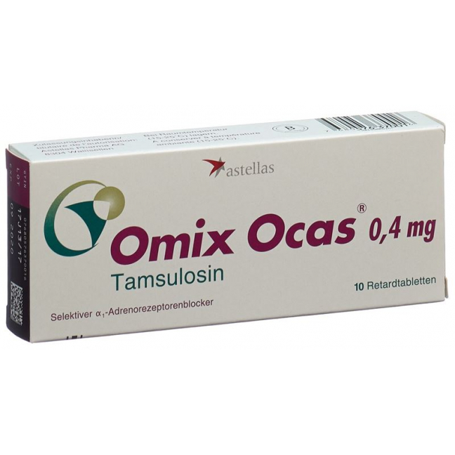 Омикс Окас 0,4 мг 30 ретард таблеток 