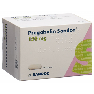 Прегабалин Сандоз Капс 150 мг 3 х 56 шт.