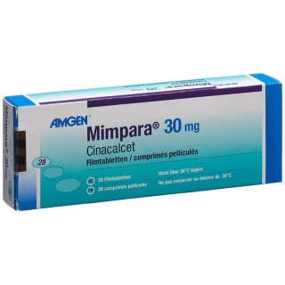 Мимпара 30 мг 28 таблеток покрытых оболочкой