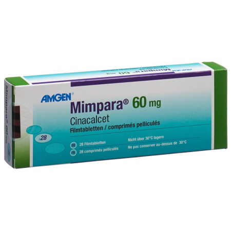 Мимпара 60 мг 28 таблеток покрытых оболочкой 