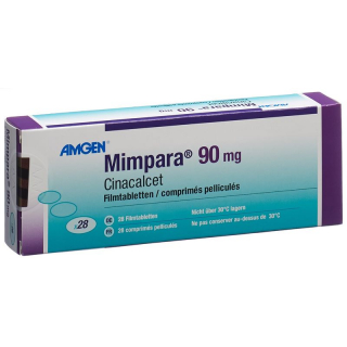 Мимпара 90 мг 28 таблеток покрытых оболочкой