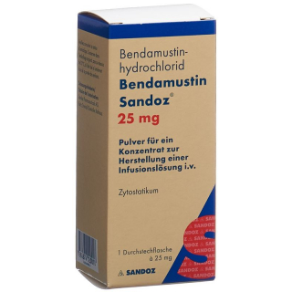 BENDAMUSTIN Sandoz Trockensub 25 mg