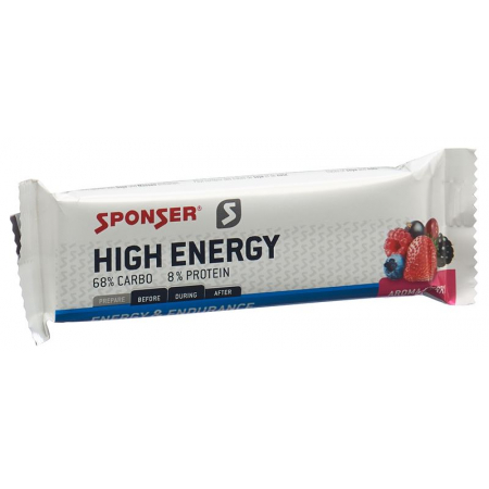 SPONSER High Energy Bar Berry