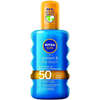 NIVEA Protect&Dry Touch Sonnenspray LSF50