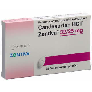 CANDESARTAN HCT Zentiva Tabl 32/25 mg