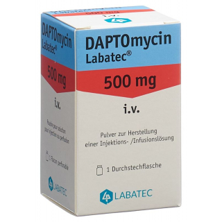 DAPTOMYCIN Labatec Trockensub 500 mg
