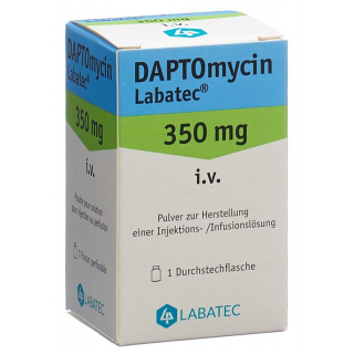 DAPTOMYCIN Labatec Trockensub 350 mg