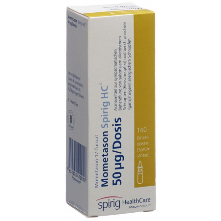 Мометазон Спириг HC спрей назальный 0,05 мг/доза 3 флакона 140 доз