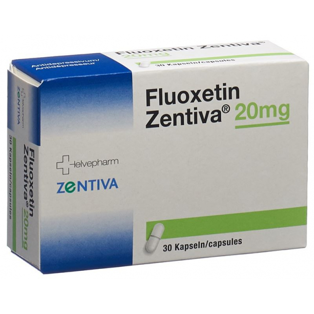 Флуоксетин Зентива Капс 20 мг 100 шт.