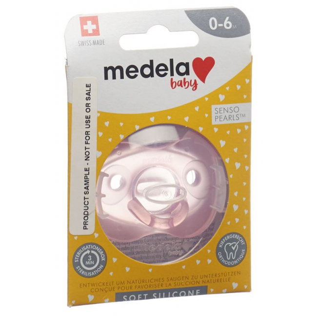MEDELA Baby Nuggi Мягкий силикон 0-6 Розовый