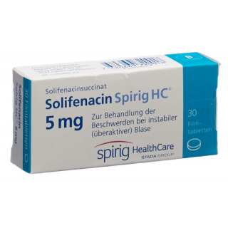 Солифенацин Спириг HC таблетки 5 мг 90 шт.