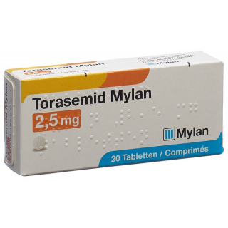 Торасемид Майлан Табл 2,5 мг 20 шт.