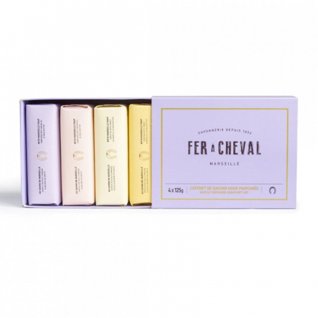 HERBORISTERIA Geschenk-Box savon parfumé 4x25g