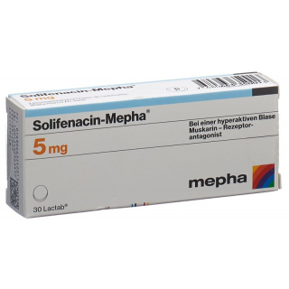 Солифенацин-Мефа Лактаб 5 мг DS 100 шт.