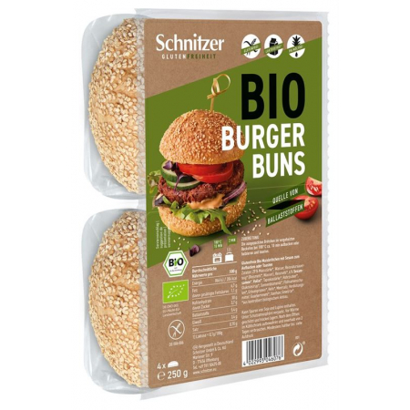 SCHNITZER Bio Hamburger Buns