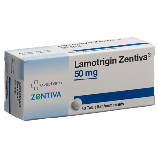 ЛАМОТРИГИН Зентива Дисп Табл. 50 мг