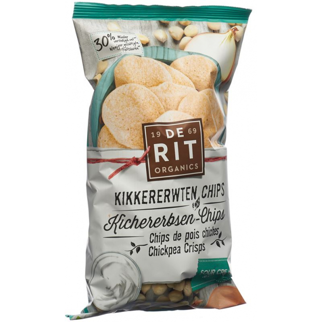 DE RIT Kichererbsen-Chips Sour Cream Oni Bio